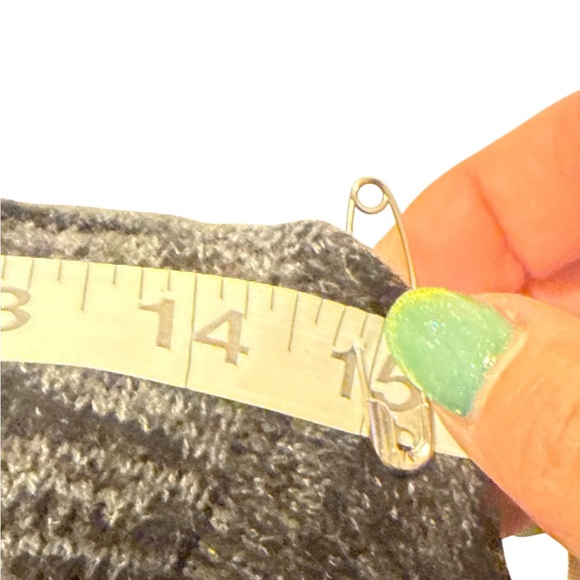 IZ Byer•Small• Sweater Dress•Grey & Black Marbled•Long Sleeve•Above Knee Mini - Picture 7 of 8